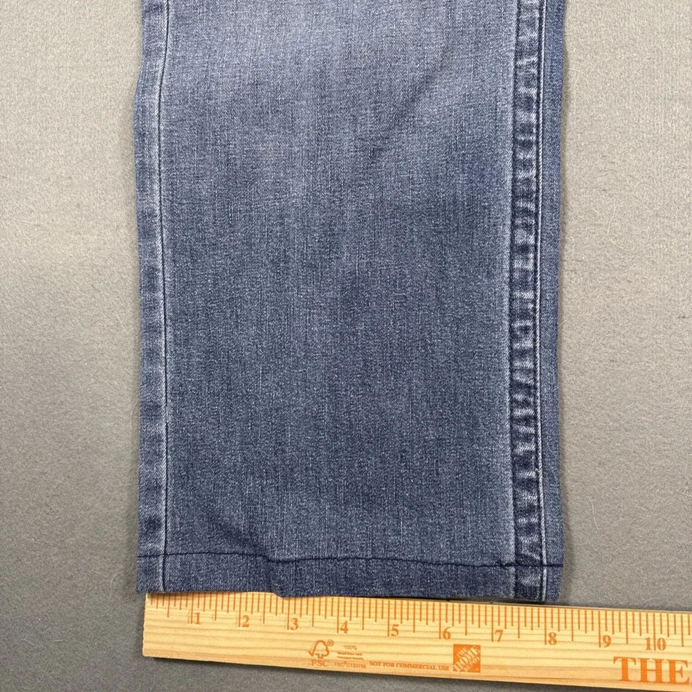 True Religion Jeans Men's 34/25 Ricky RELAXED Straight Light Wash WHISKERING